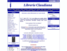 Tablet Screenshot of librerieclaudiana.it